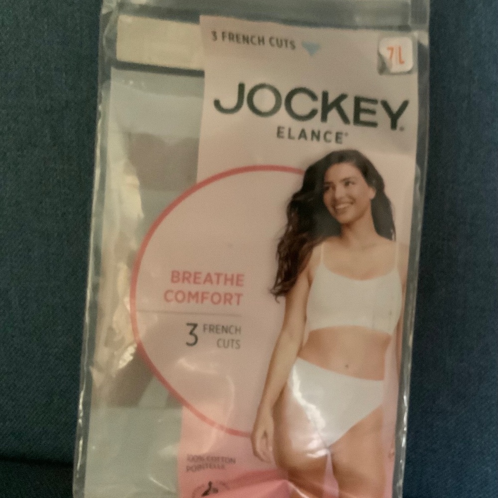 JOCKEY French Cuts Women’s Underwear size 7 Large Pack of 3 NBW NEW